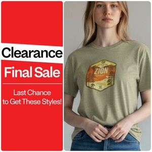 Ragnar Trail 2017 Zion Utah Basic Tee Shirt CLEARANCE